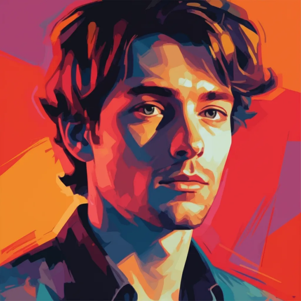 Artistic portrait of Patrick Carroll