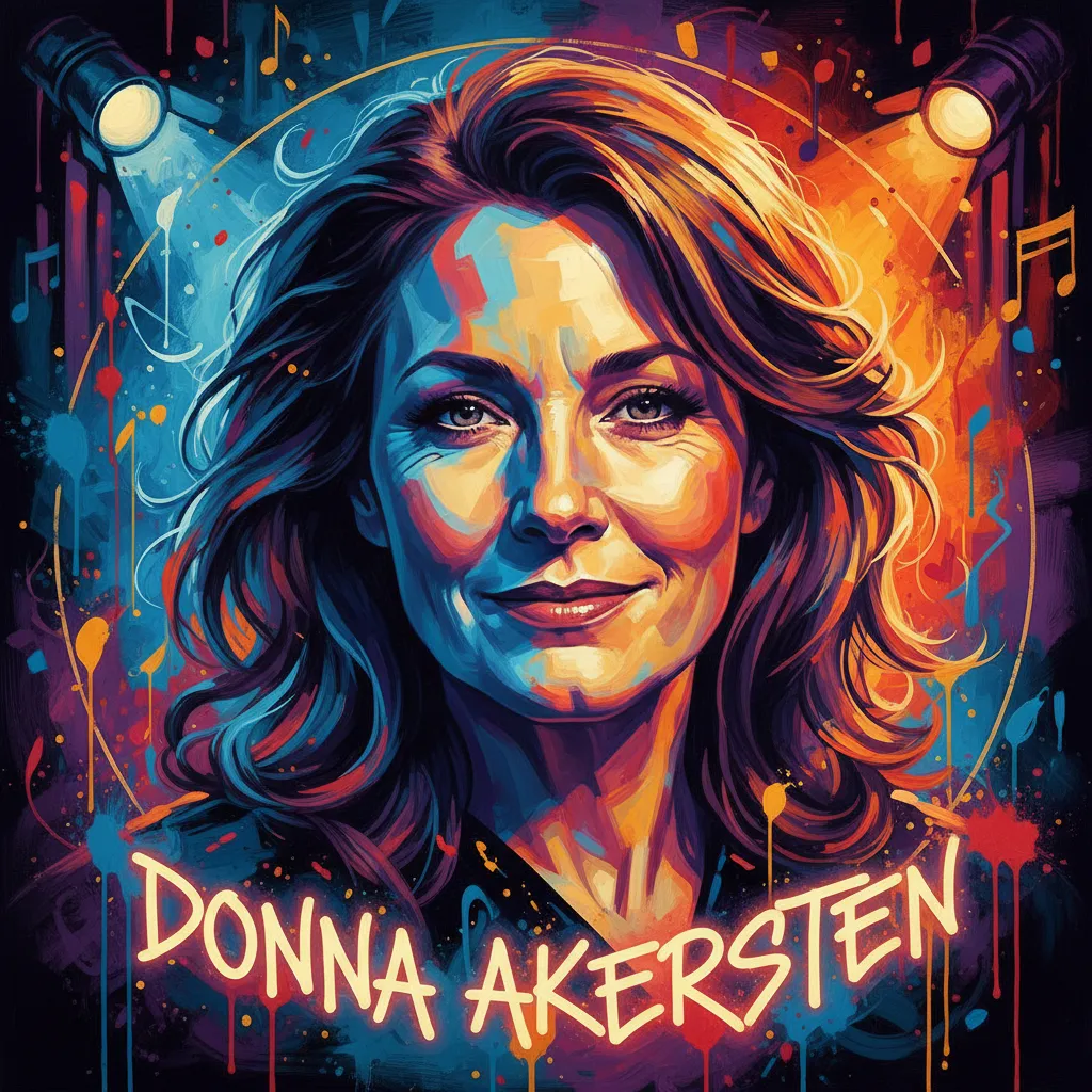 Artistic portrait of Donna Akersten