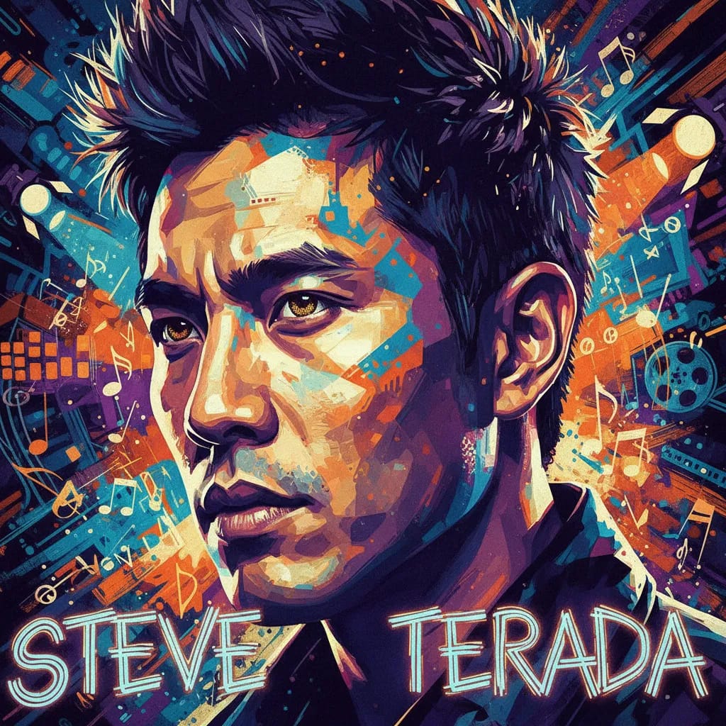 Artistic portrait of Steve Terada