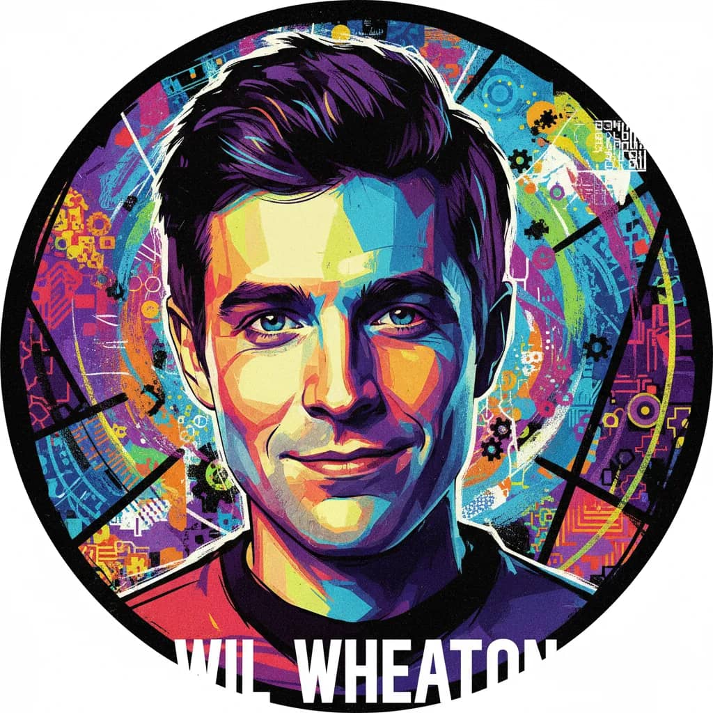 Portrait of Wil Wheaton