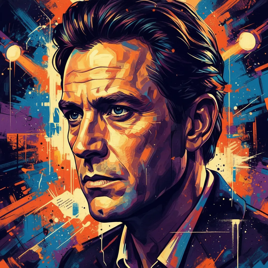 Artistic portrait of Derek de Lint
