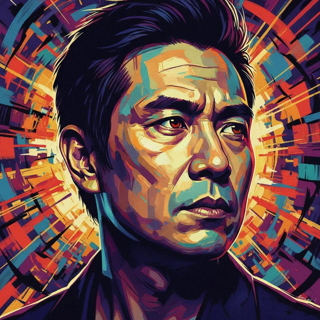 Artistic portrait of Ching Wan Lau