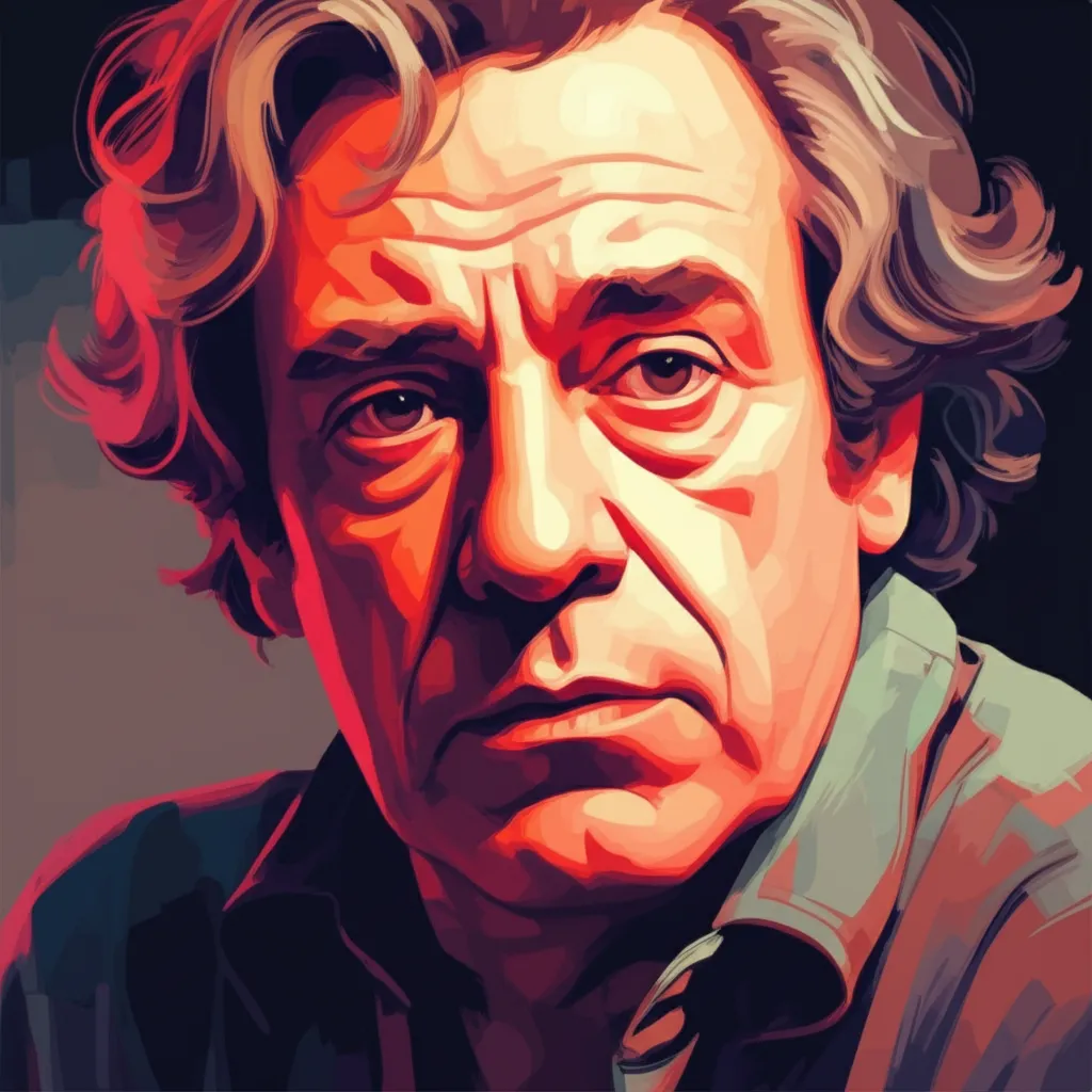Artistic portrait of Jacques Villeret