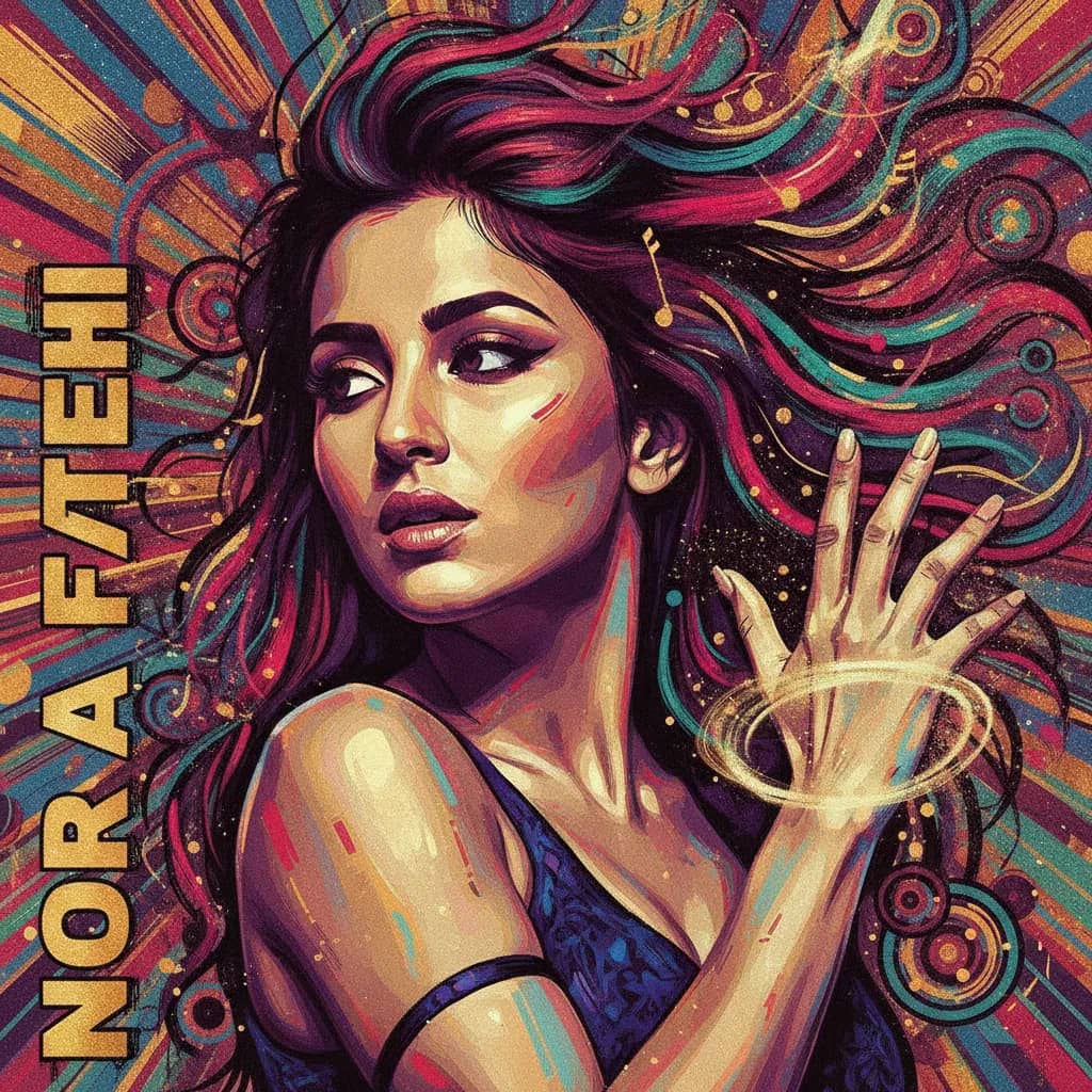 Portrait of Nora Fatehi