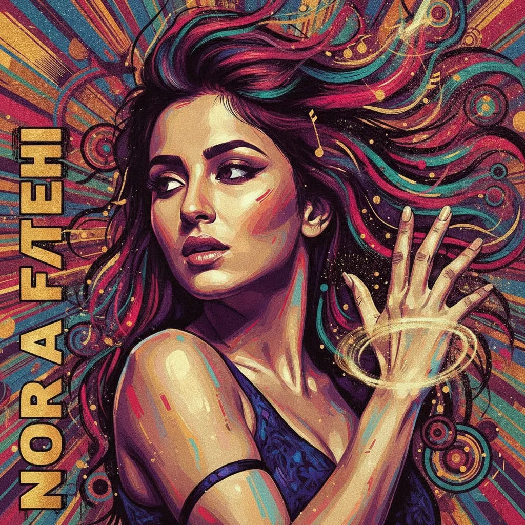 Portrait of Nora Fatehi