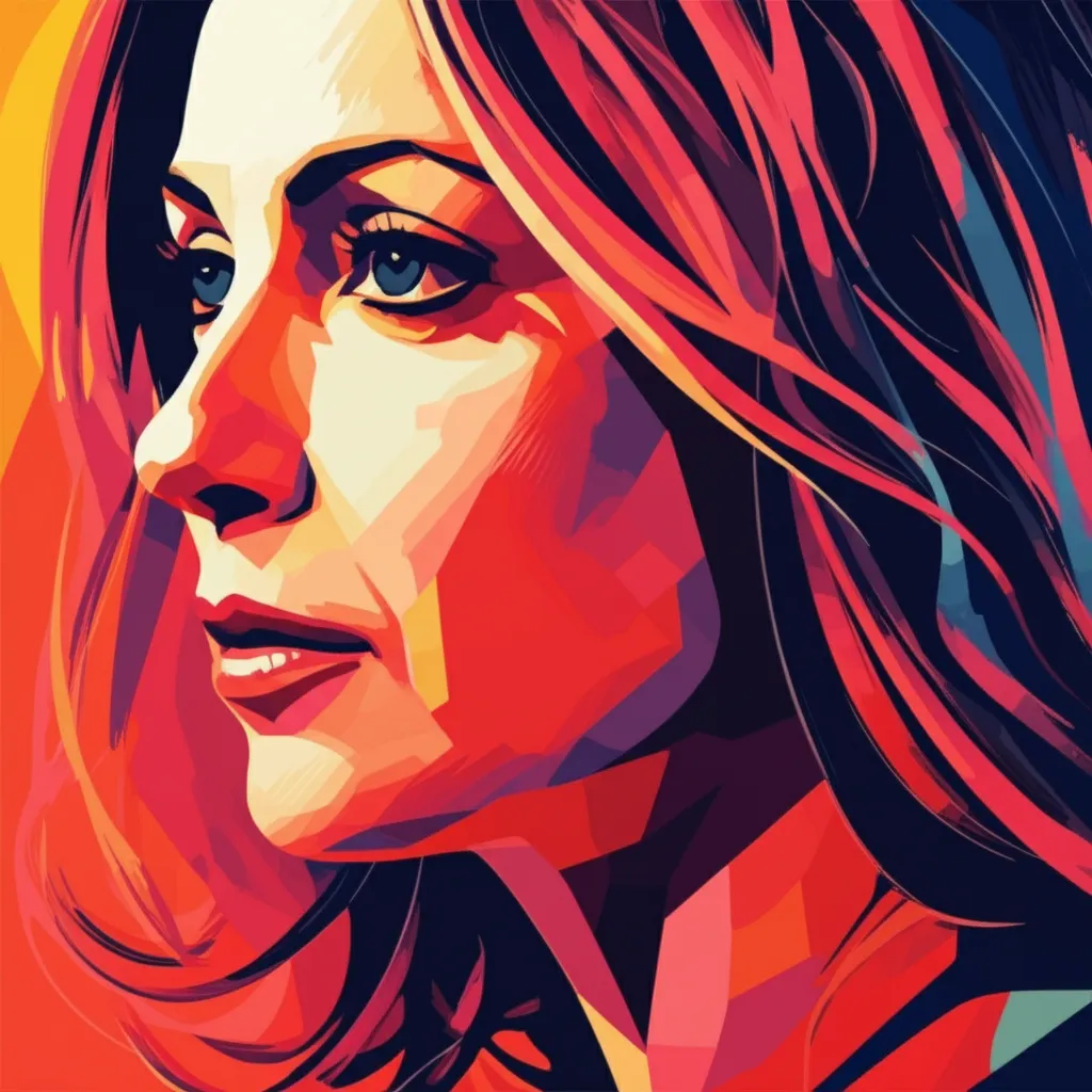 Artistic portrait of Franca Marzi