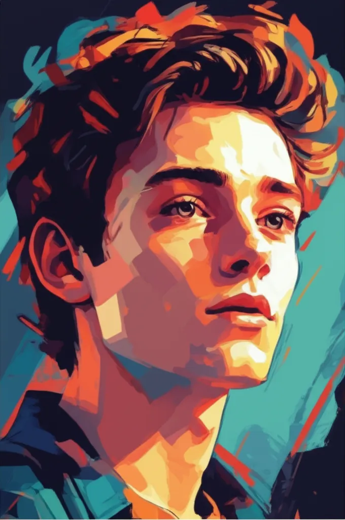 Artistic portrait of Ty Simpkins