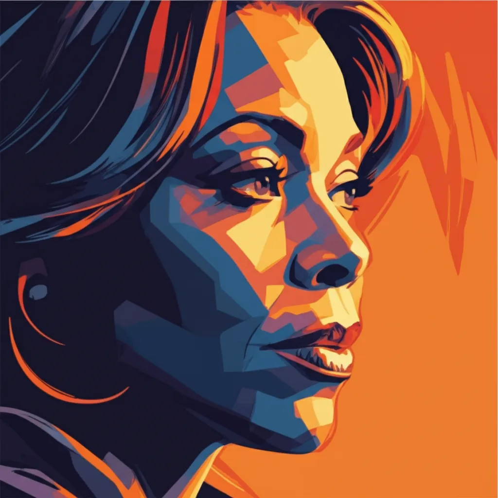 Artistic portrait of Crystal Fox