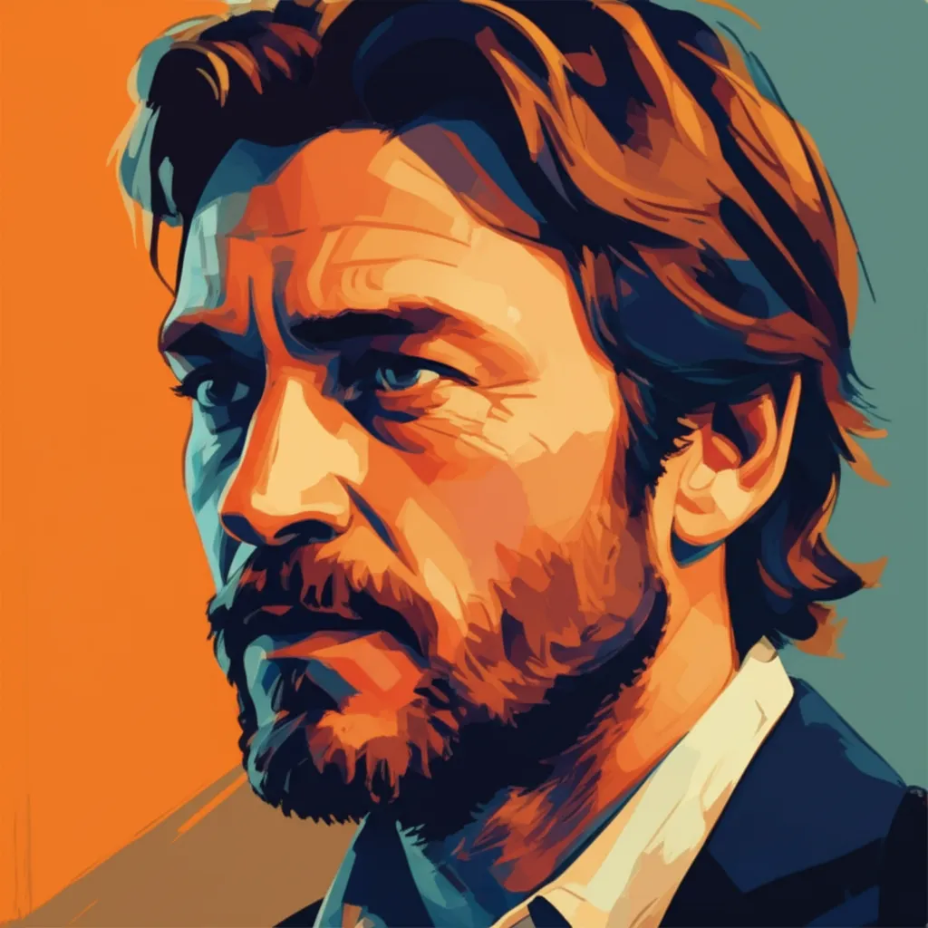 Artistic portrait of Clive Owen