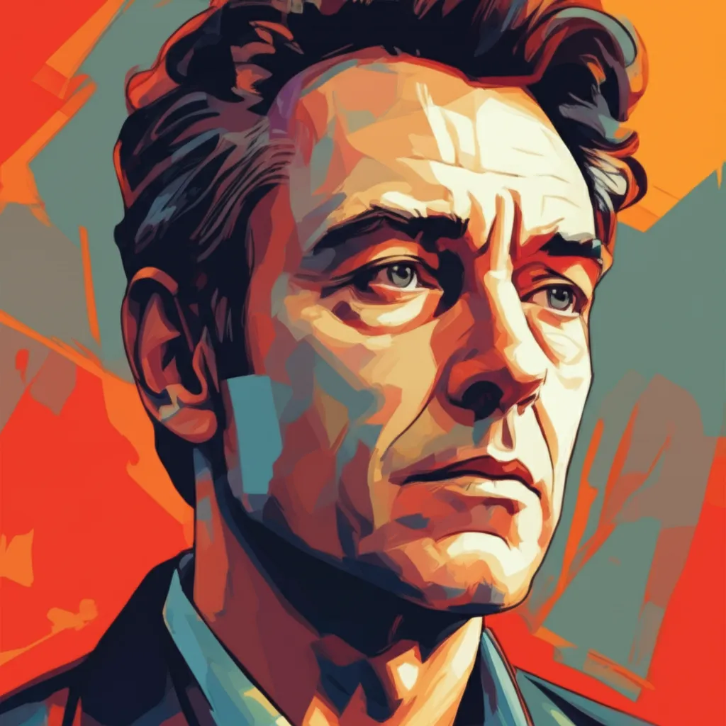 Artistic portrait of Tim Roth