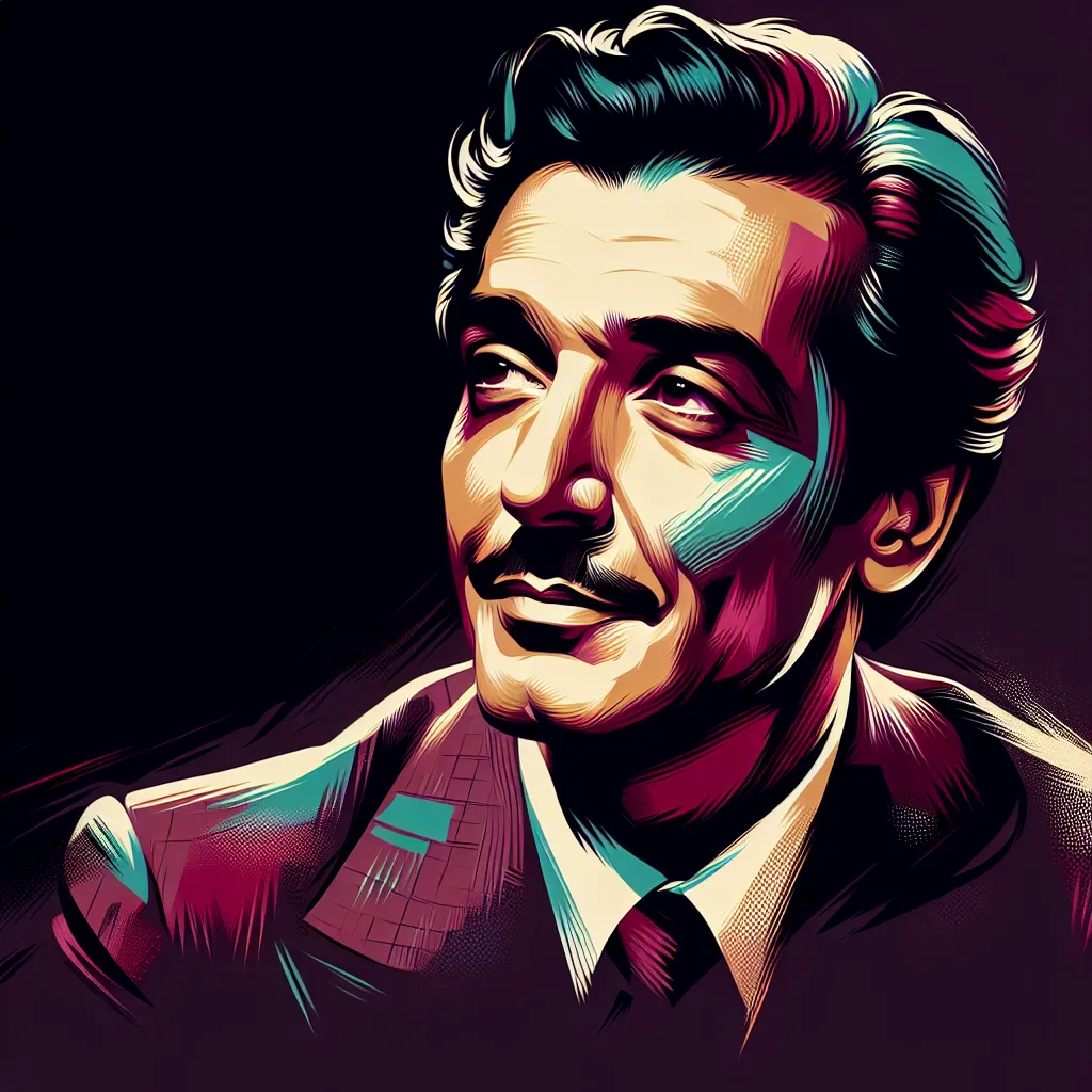 Artistic portrait of Chris Cooper