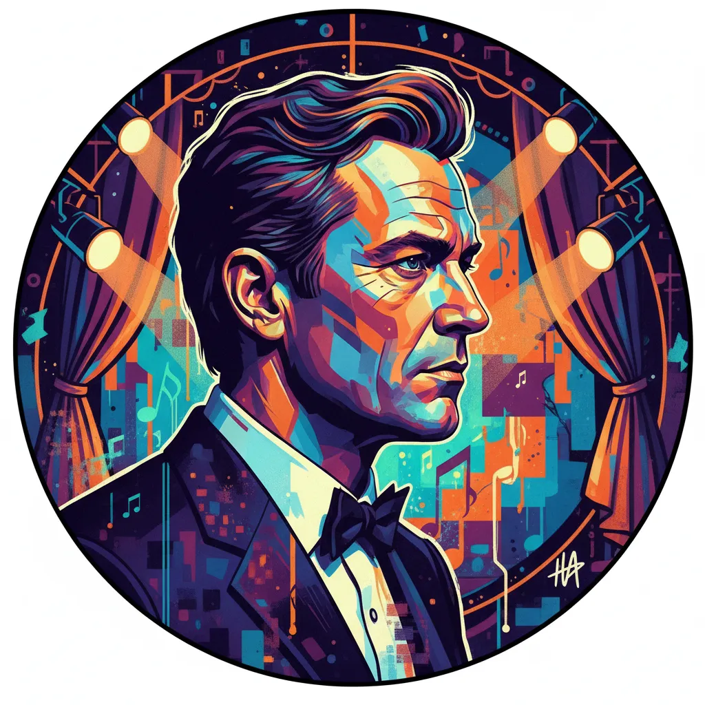 Artistic portrait of Holger Andersson