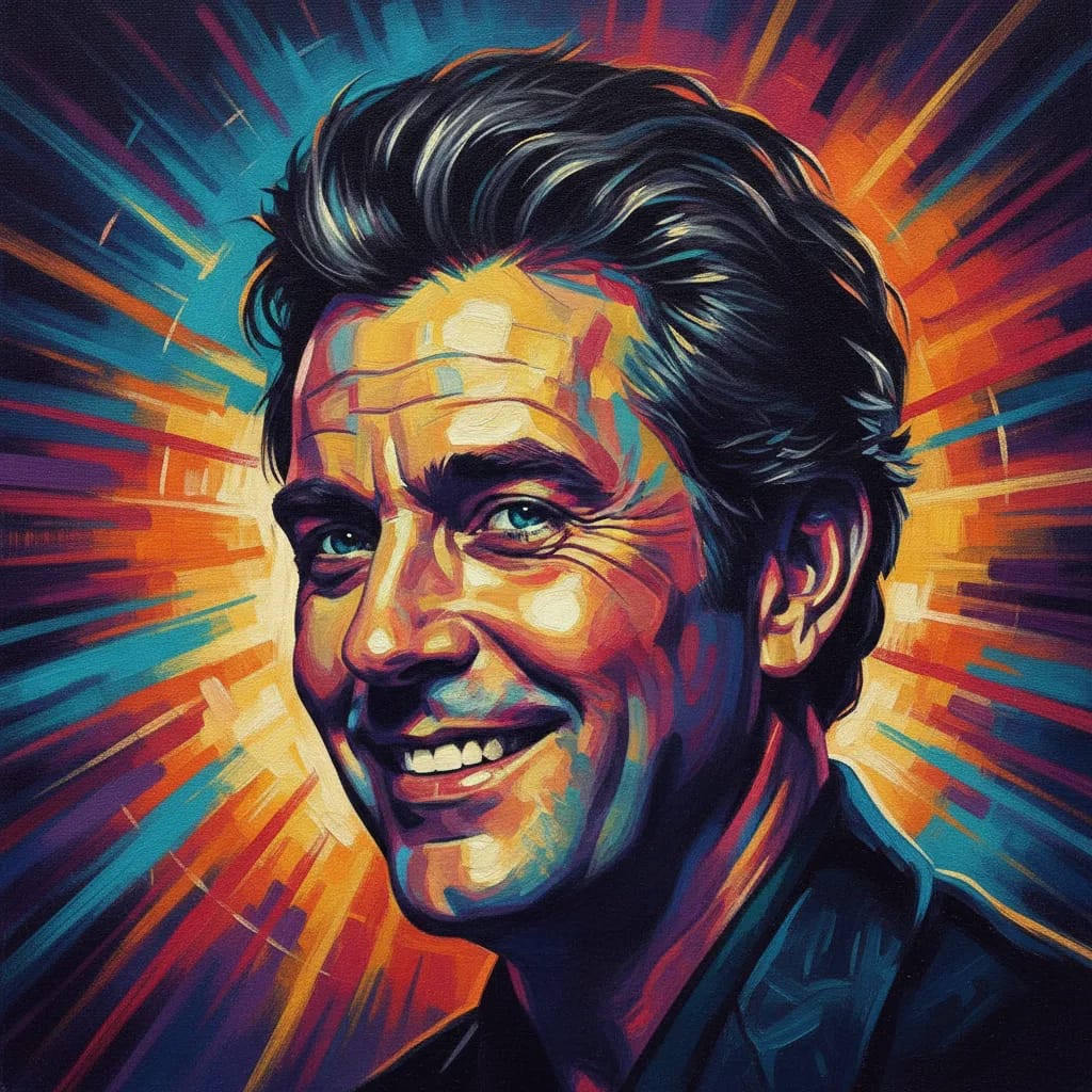 Artistic portrait of Bill Strother