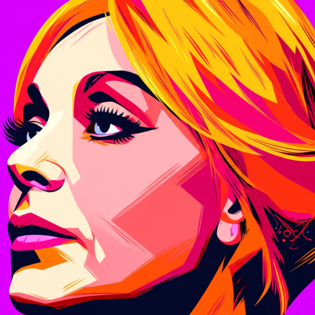 Artistic portrait of Sandra Milo