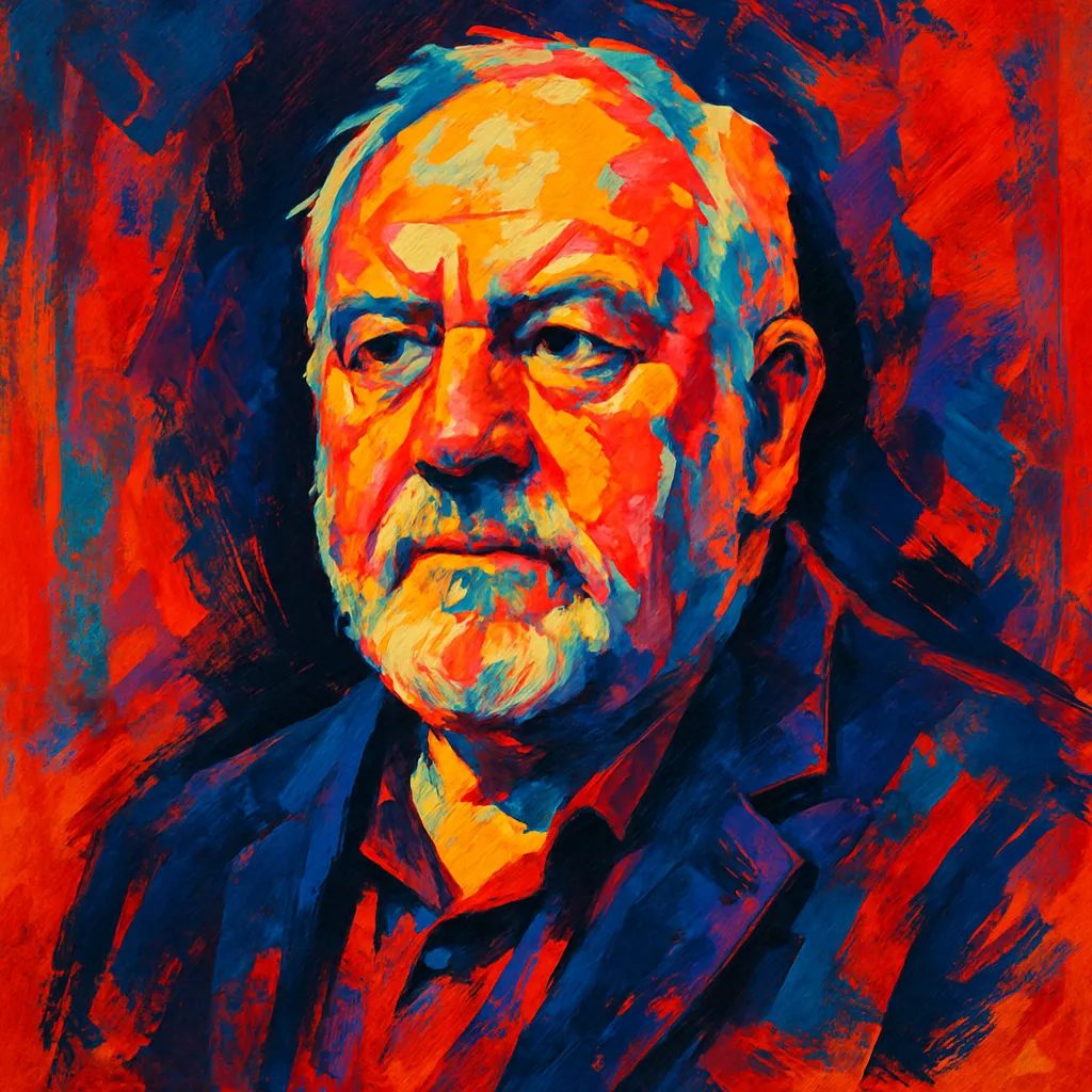 Artistic portrait of John Henshaw