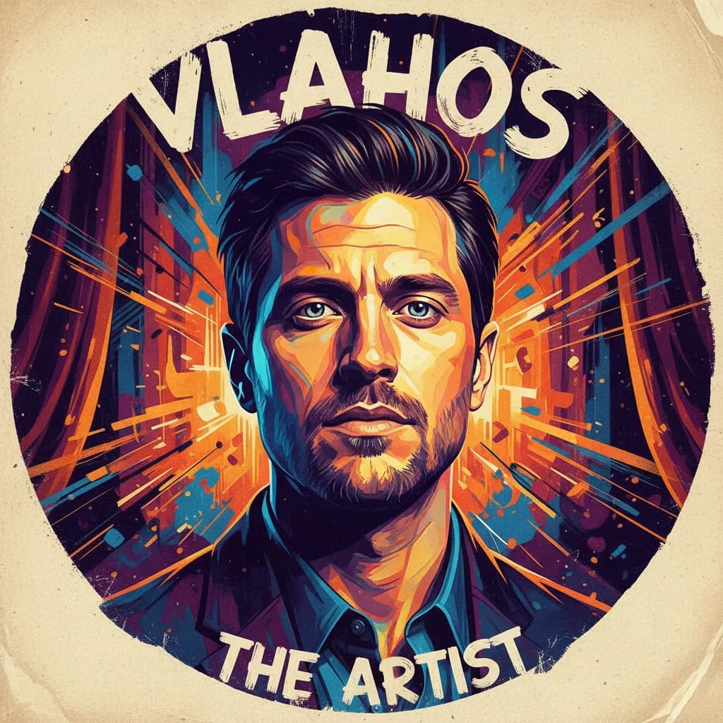 Artistic portrait of Steven Vlahos