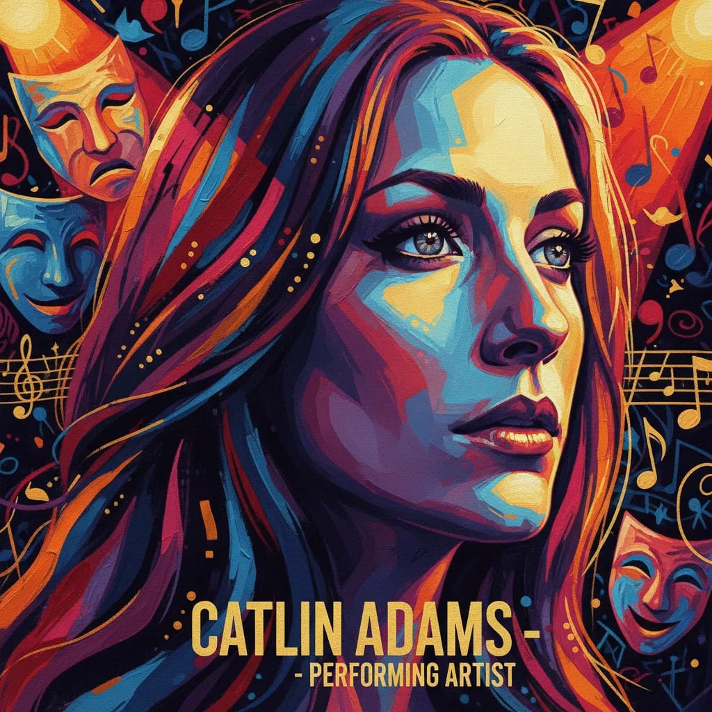 Artistic portrait of Catlin Adams
