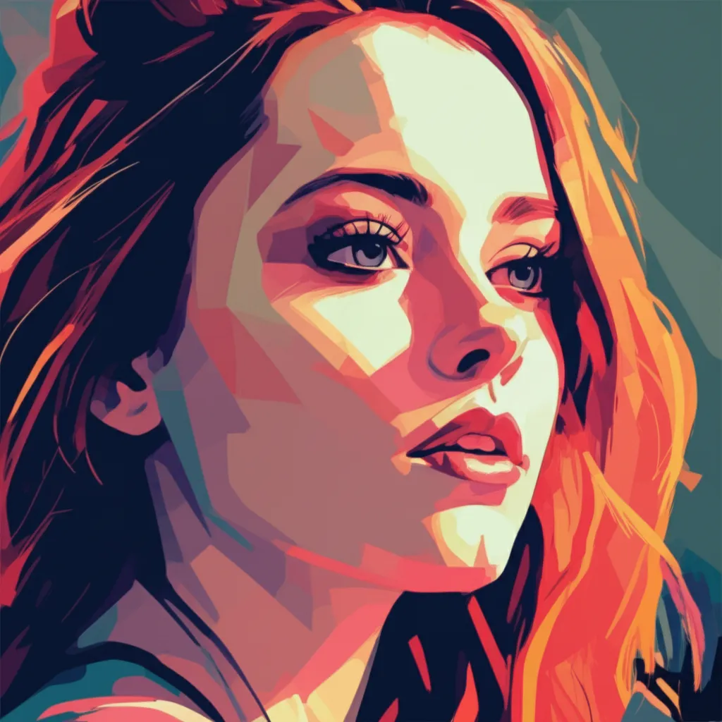 Artistic portrait of Abigail Breslin