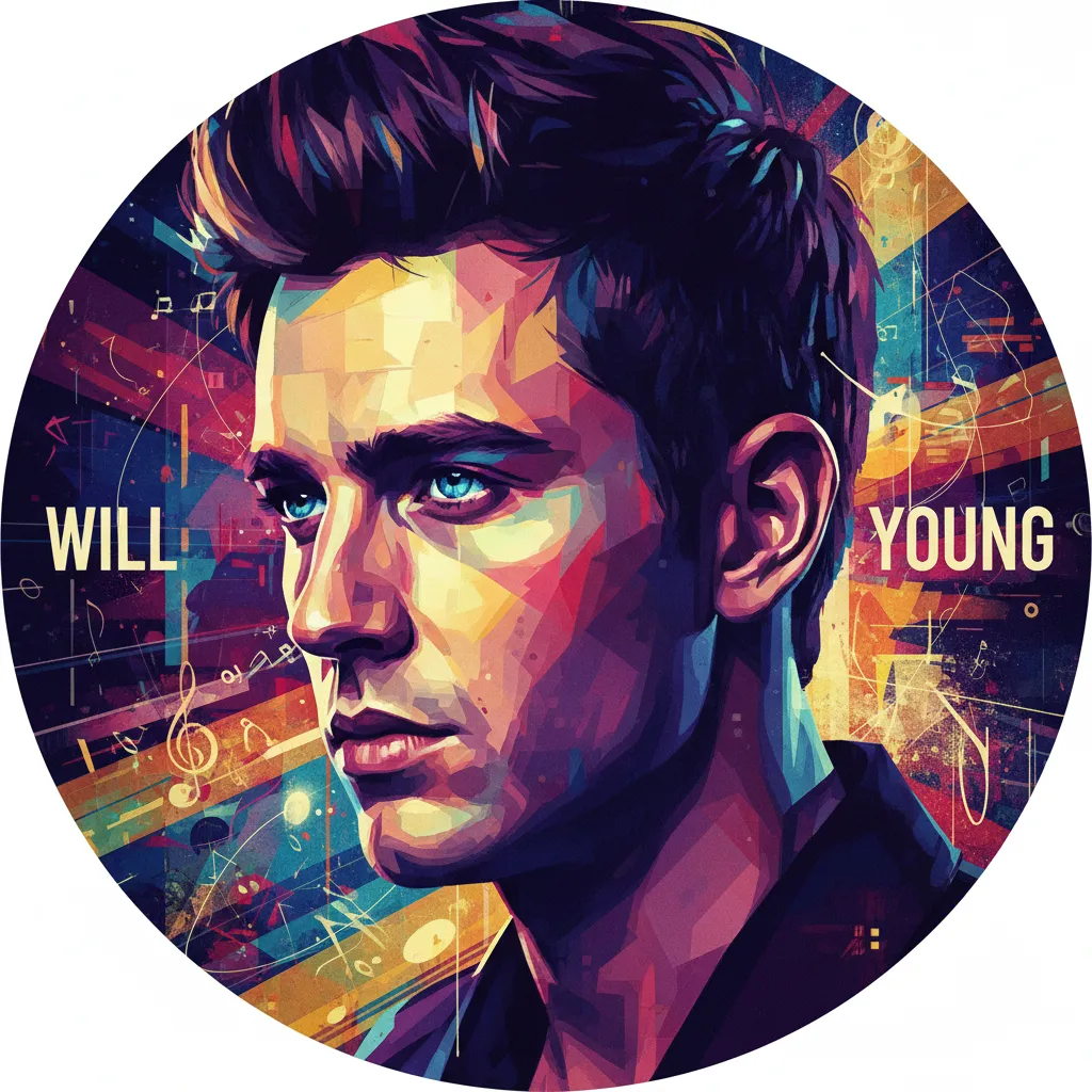 Artistic portrait of Will Young