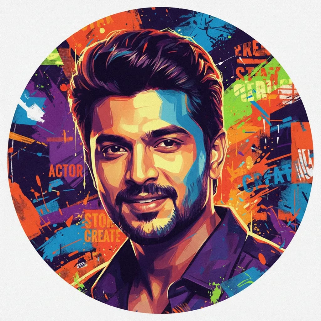 Artistic portrait of Shivu Hiremath