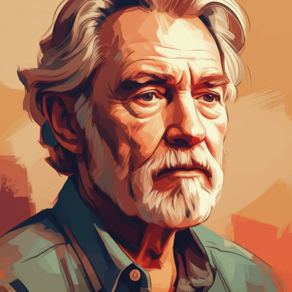 Artistic portrait of Sam Elliott