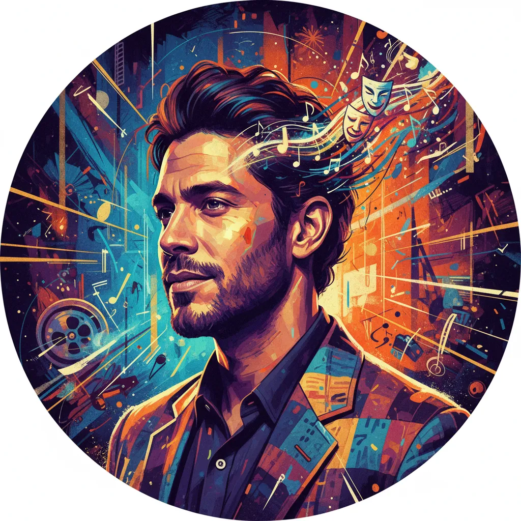 Artistic portrait of Jeffrey Bowyer-Chapman