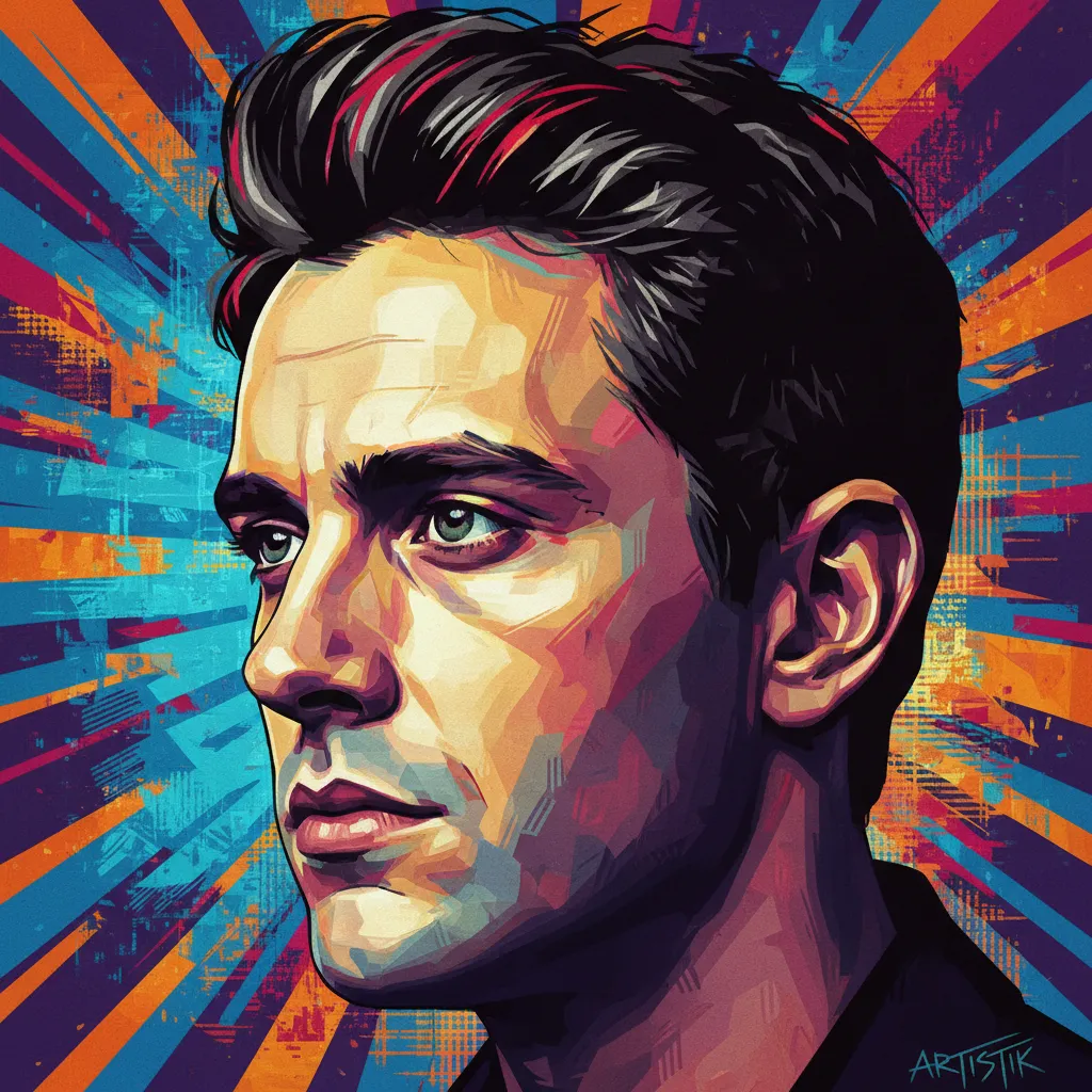 Artistic portrait of Frankie Wilson
