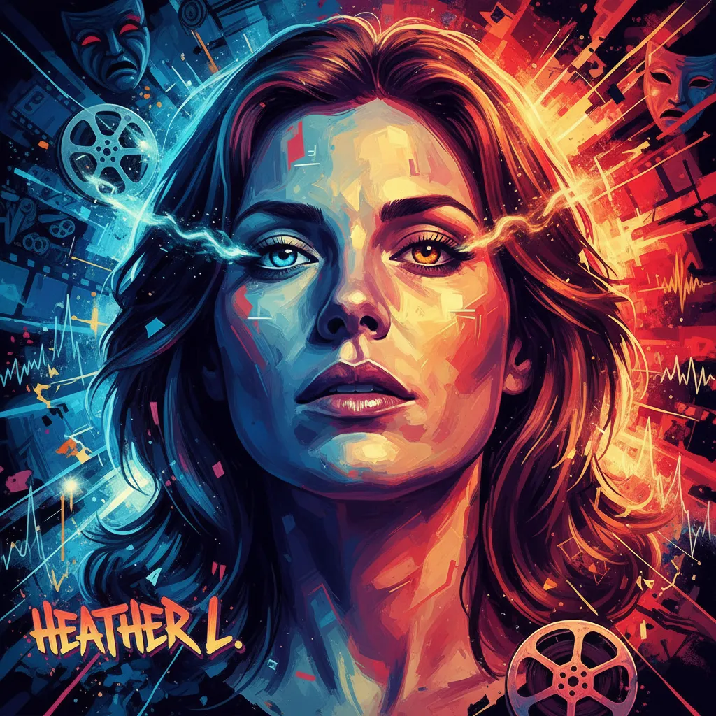 Artistic portrait of Heather Langenkamp