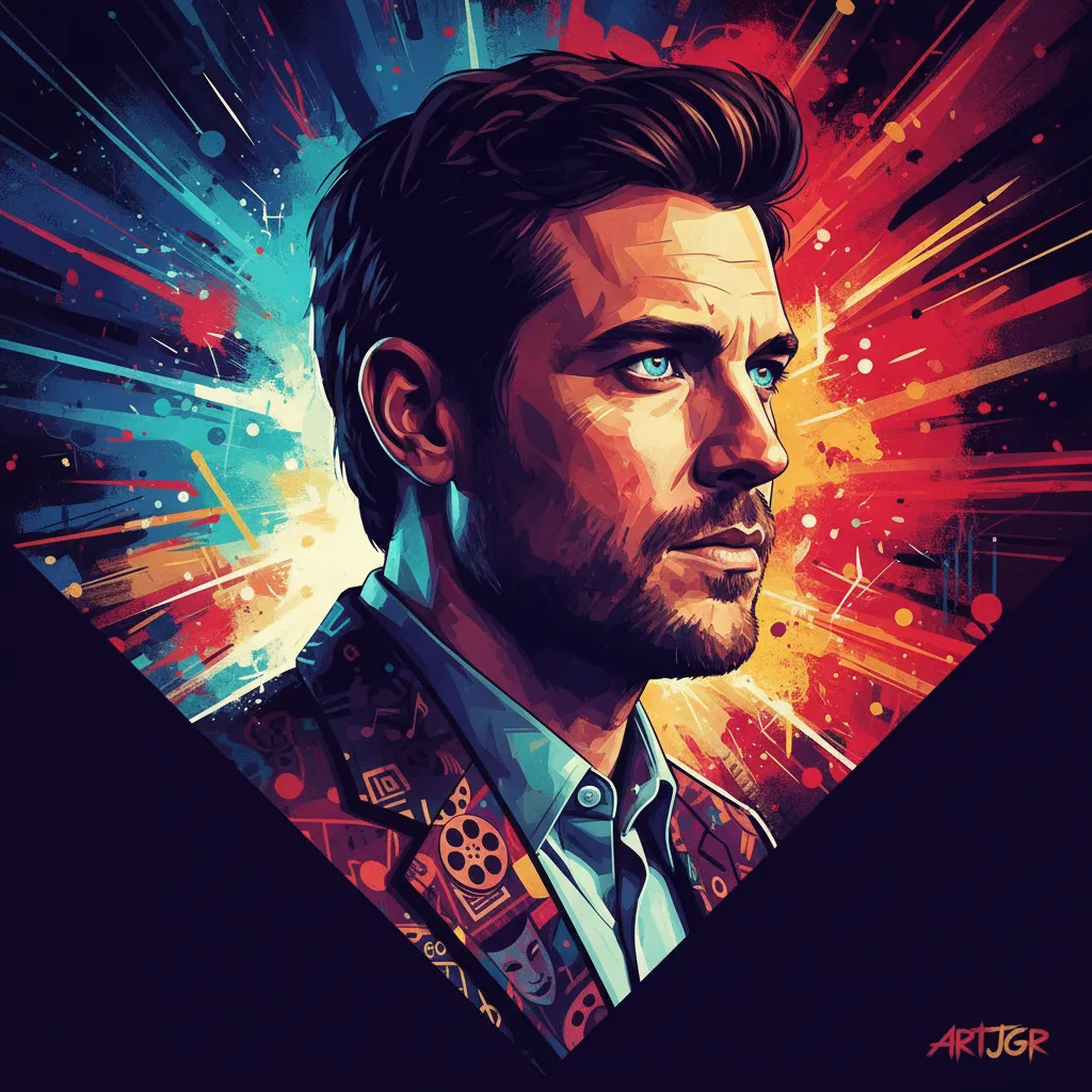 Artistic portrait of Sam Jaeger