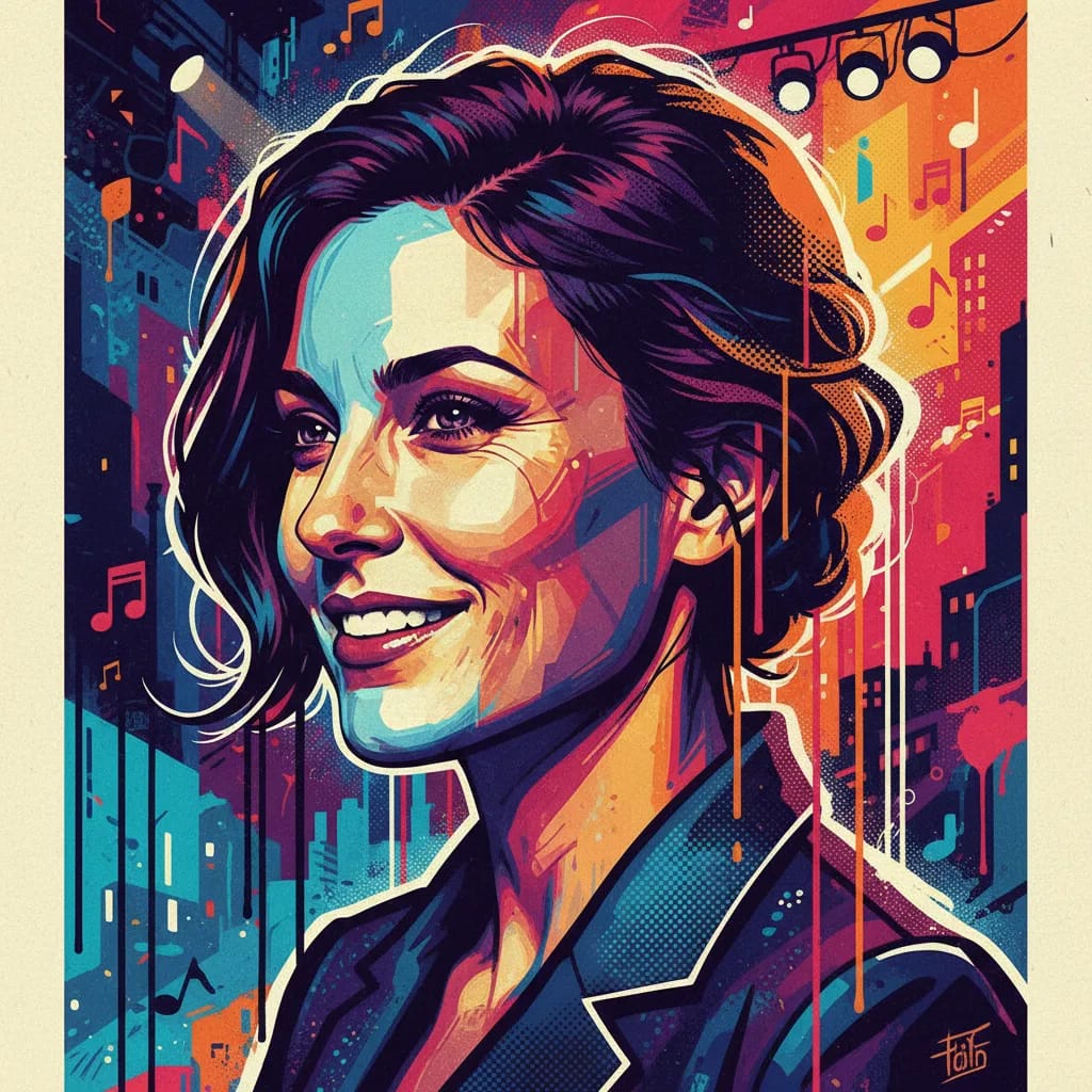 Artistic portrait of Macha Grenon