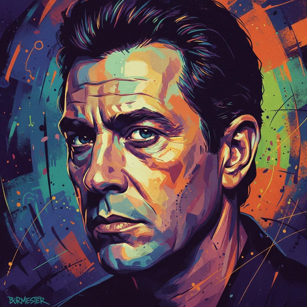 Artistic portrait of Leo Burmester