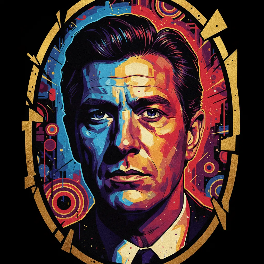 Artistic portrait of Vernon Weddle