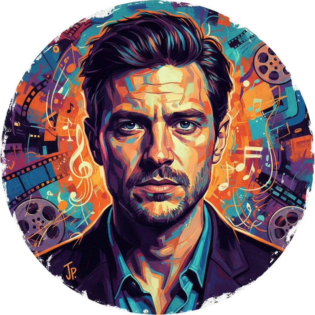 Artistic portrait of Jeroen Perceval