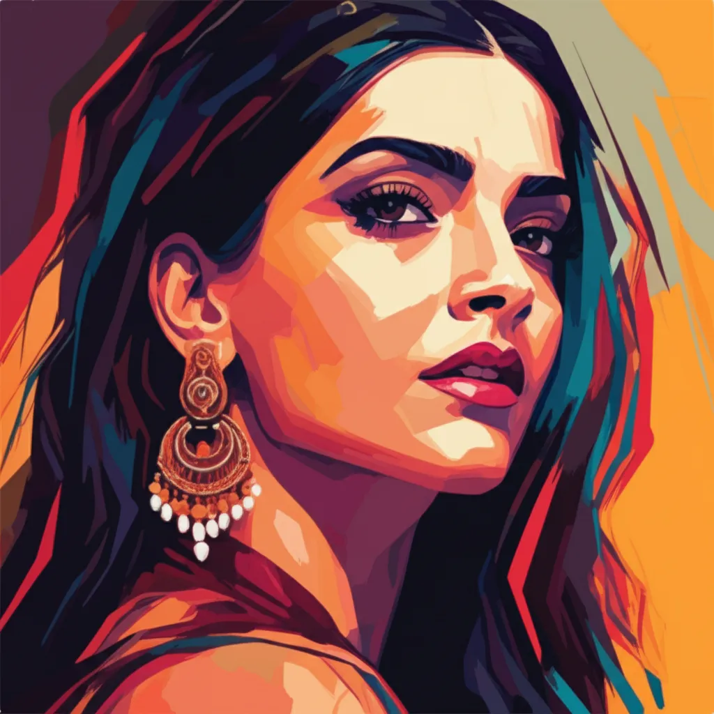 Portrait of Sonam Kapoor