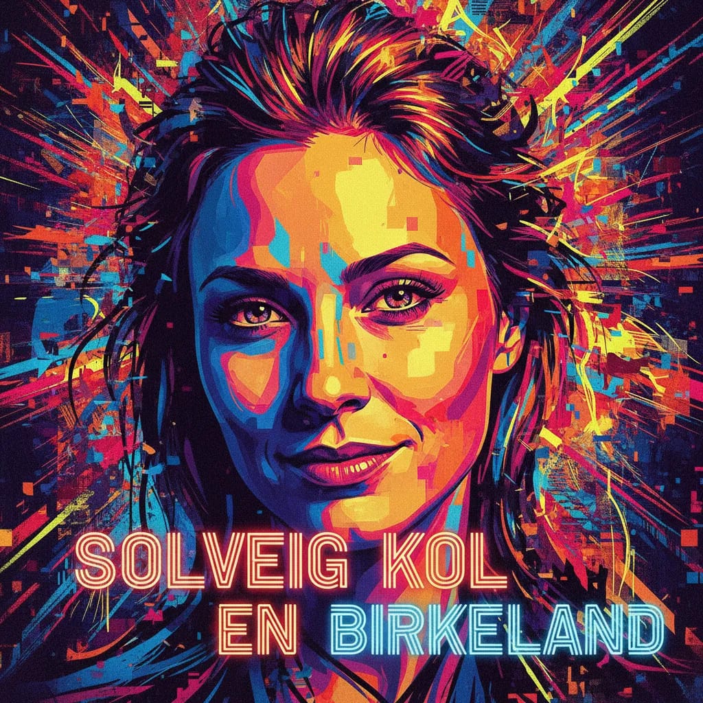 Artistic portrait of Solveig Koløen Birkeland