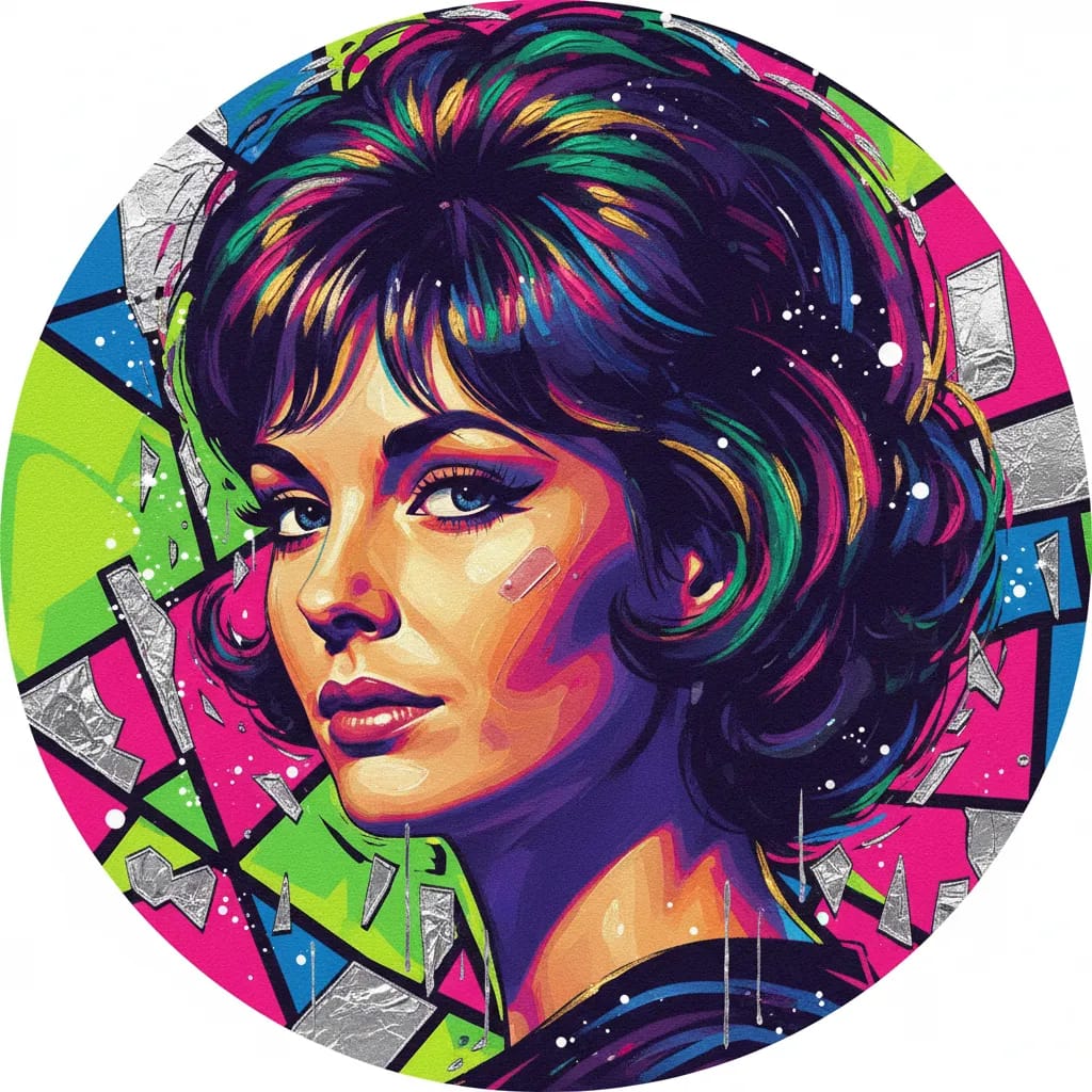 Artistic portrait of Geneviève Grad