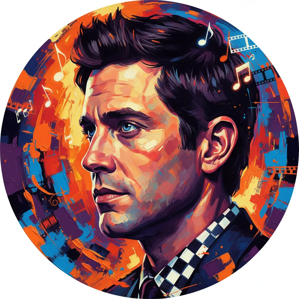 Artistic portrait of Jason Ritter
