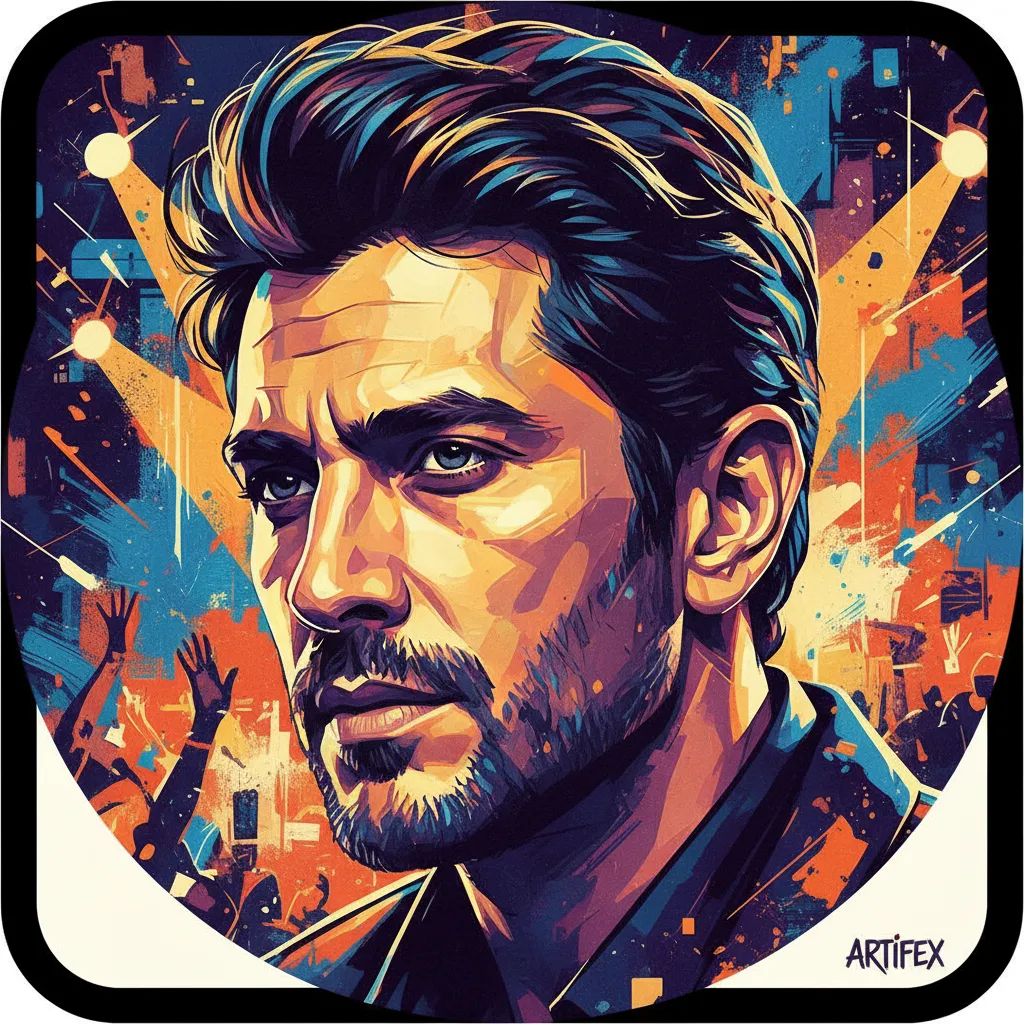 Artistic portrait of Avaz Latif