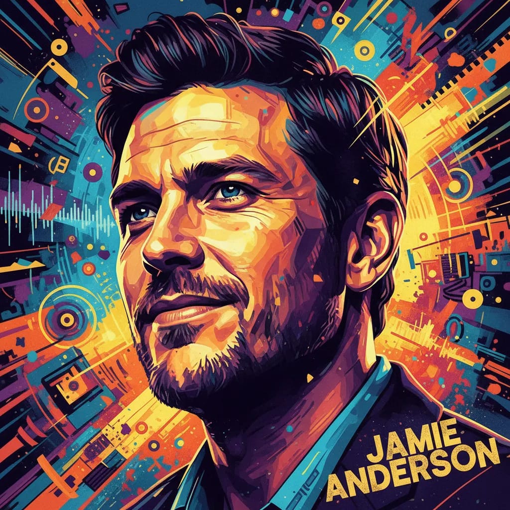 Artistic portrait of Jamie Anderson