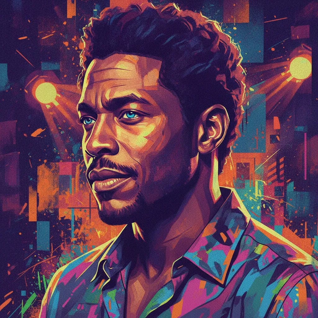 Artistic portrait of Anthony Ray