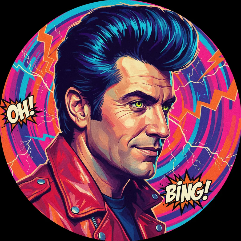 Artistic portrait of Andrew Dice Clay
