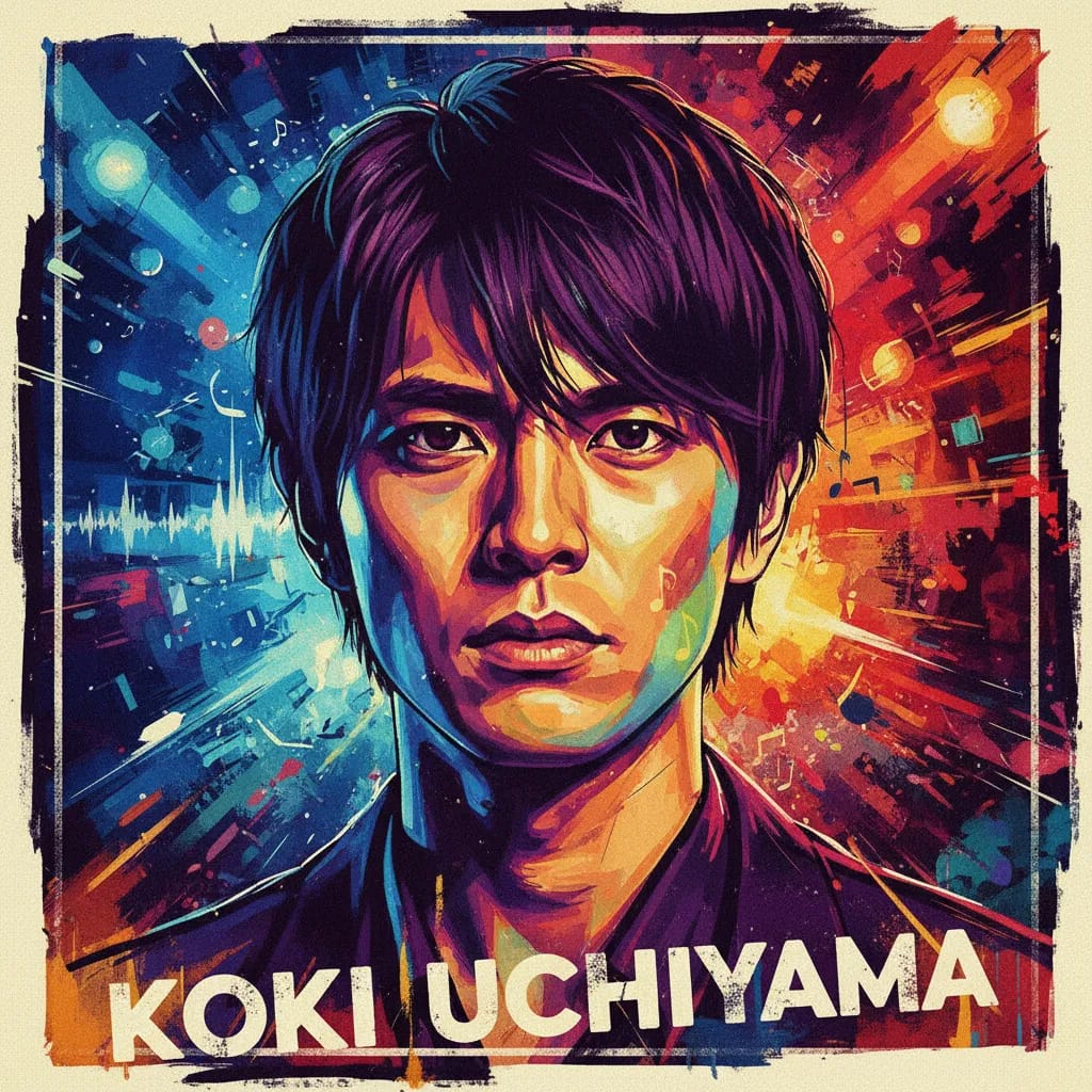Artistic portrait of Kôki Uchiyama