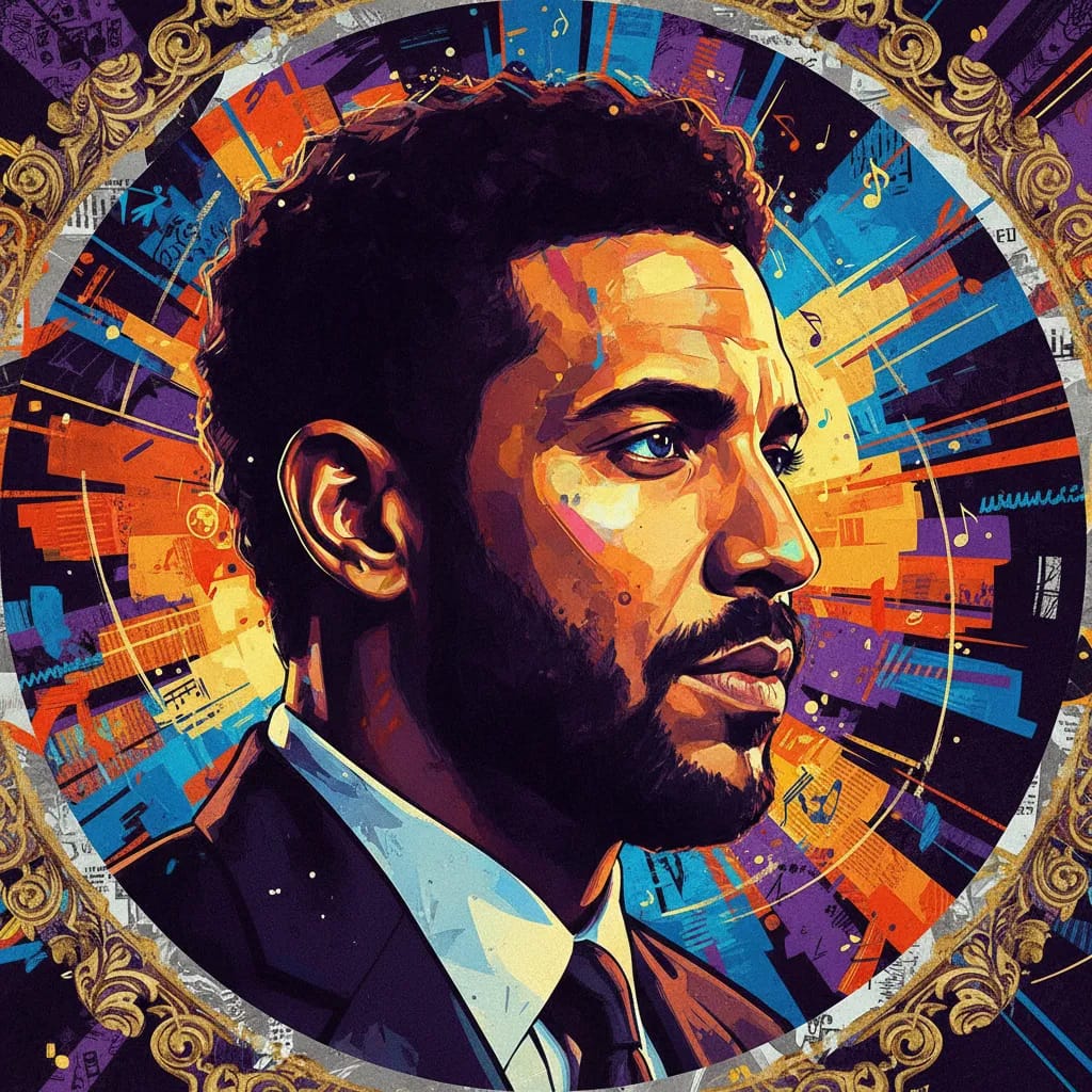 Artistic portrait of Drake Cook