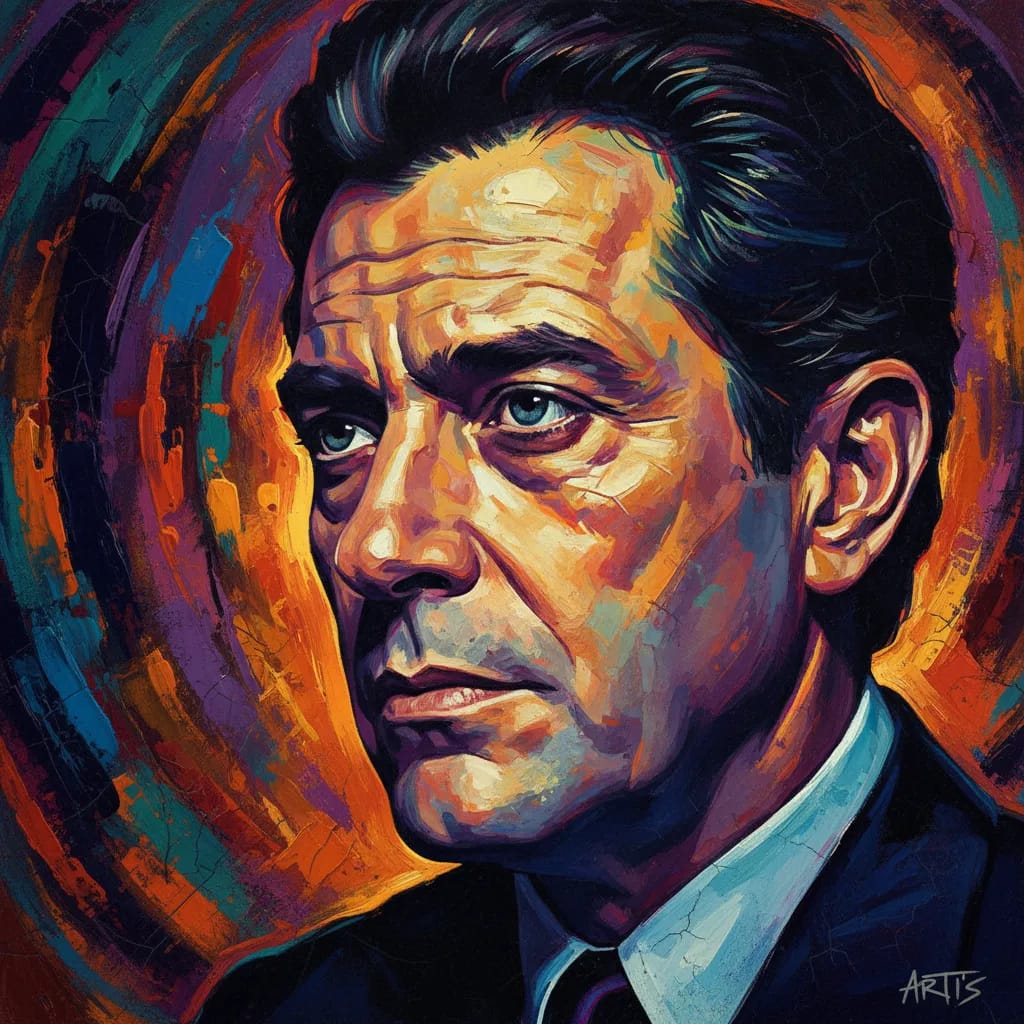 Artistic portrait of Charles Cioffi