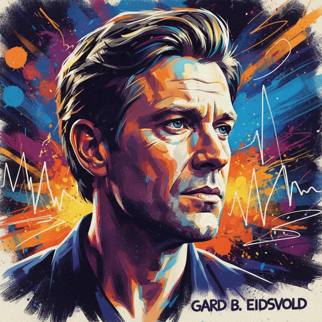 Artistic portrait of Gard B. Eidsvold