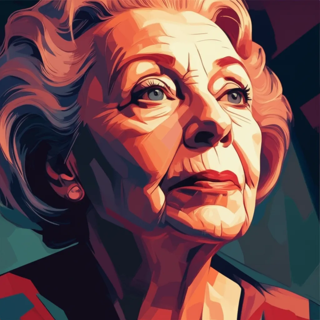 Portrait of Agnes Moorehead