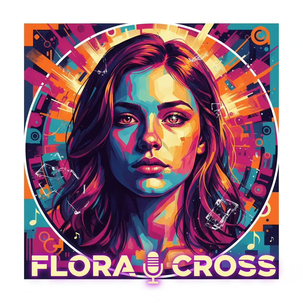 Artistic portrait of Flora Cross