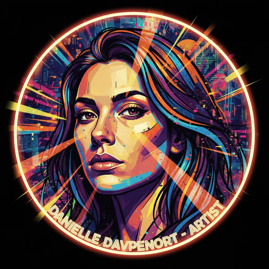 Artistic portrait of Danielle Davenport