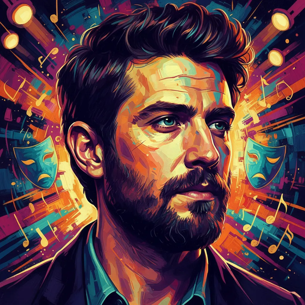 Artistic portrait of Joel Fry