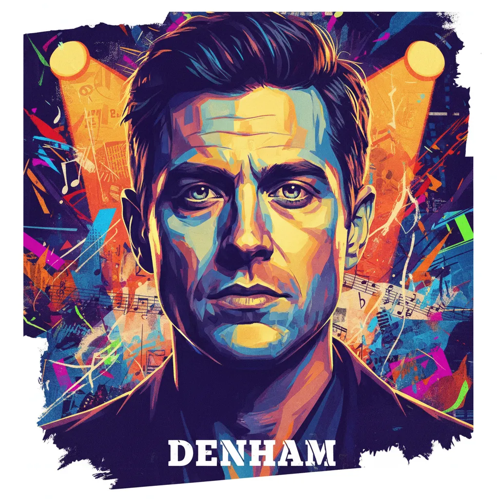 Artistic portrait of Christopher Denham